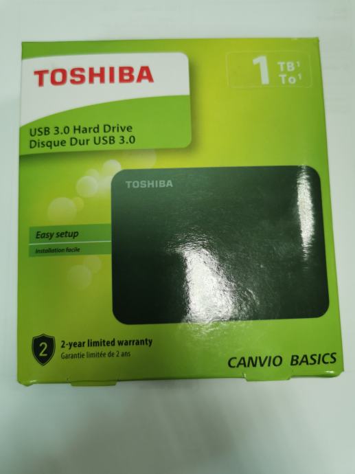 Toshiba Canvio basics 1TB HDTB410EK3AA