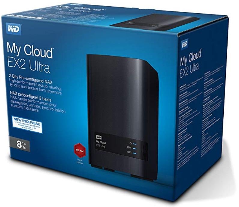 WD My Cloud EX2 Ultra  8 TB - NAS, mrežni disk