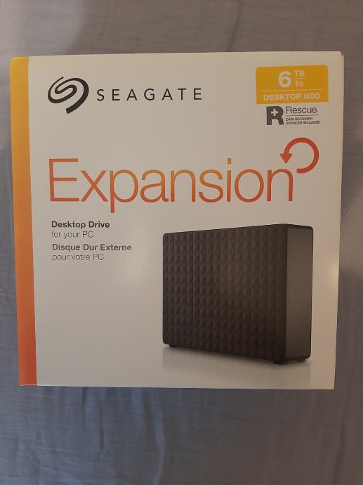 Zunanji trdi disk Seagate 6TB