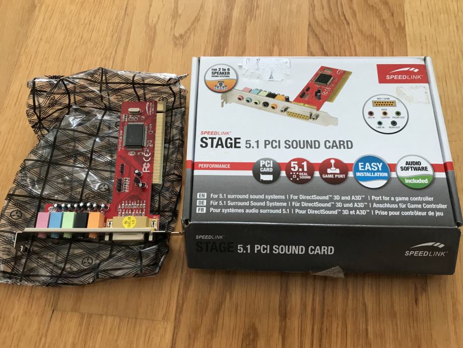 Speed-Link Stage 5.1 PCI Sound Card