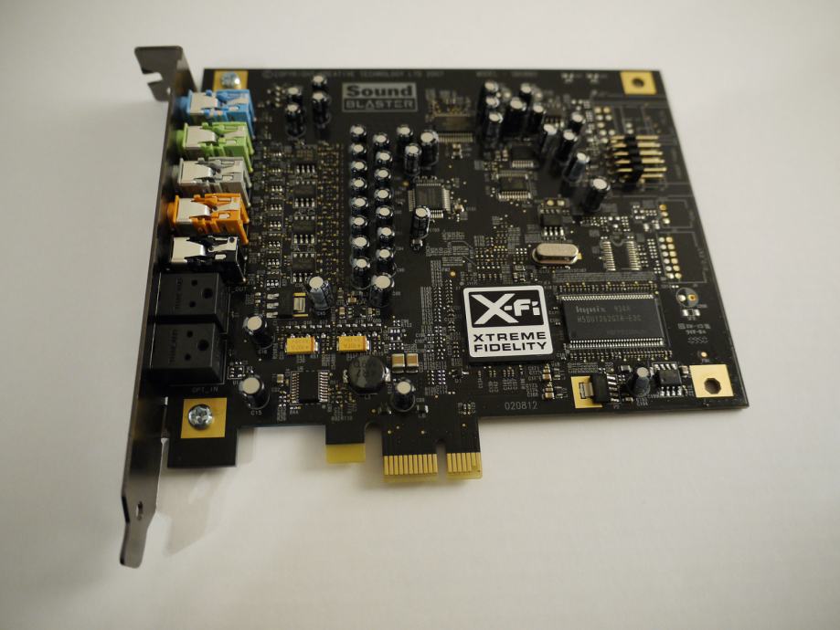 Zvočna kartica Creative X-Fi Titanium Sound Blaster PCI-e
