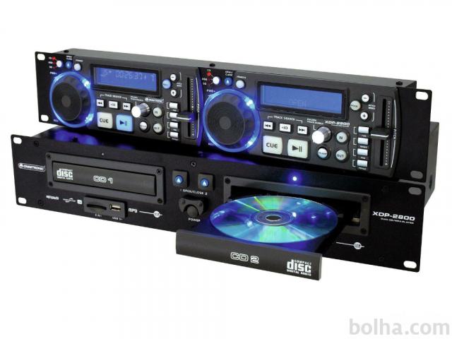 OmnitronicXDP-2800 Dual CD MP3 SD USB dj player predvajalnik kontroler