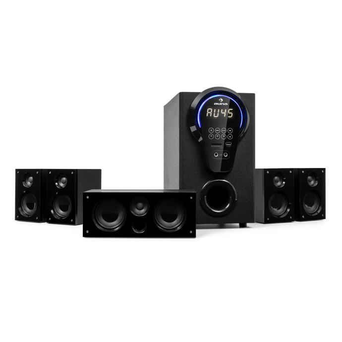 auna Areal 525 DG 5.1-kanaals surroundsysteem, home cinema-systeem