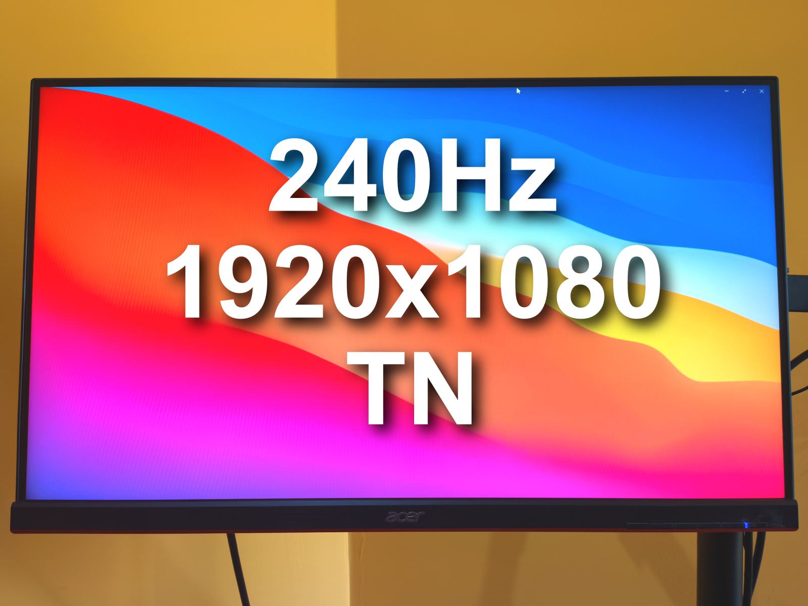 Acer 240Hz Gaming Monitor