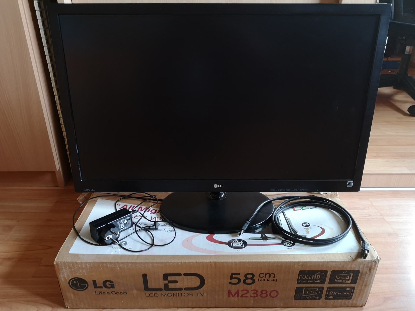 LG monitor IPS LED FULL HD 27 inch