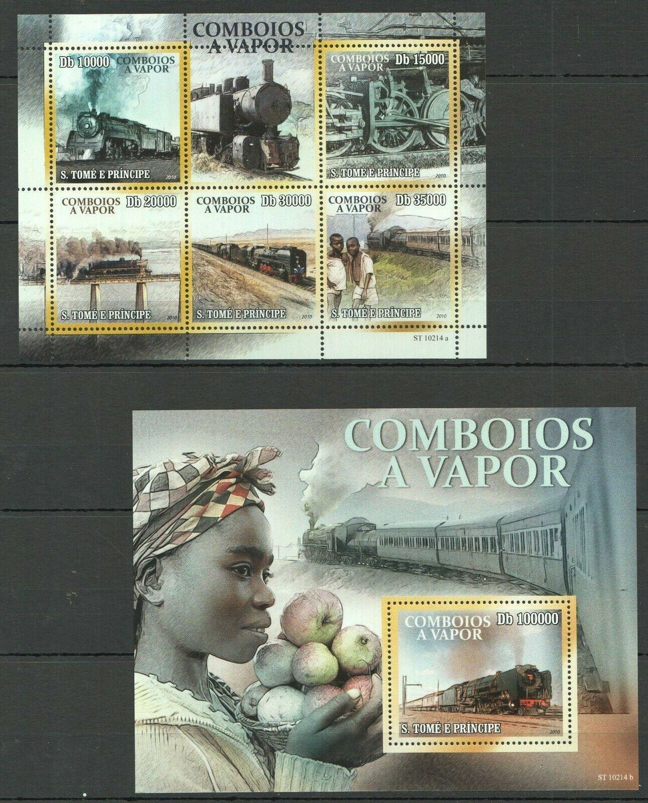 Prophila Collection: Francobolli Sao Tomé E Principe 2010 Farfalle (4598-4602) – Serie Completa MNH