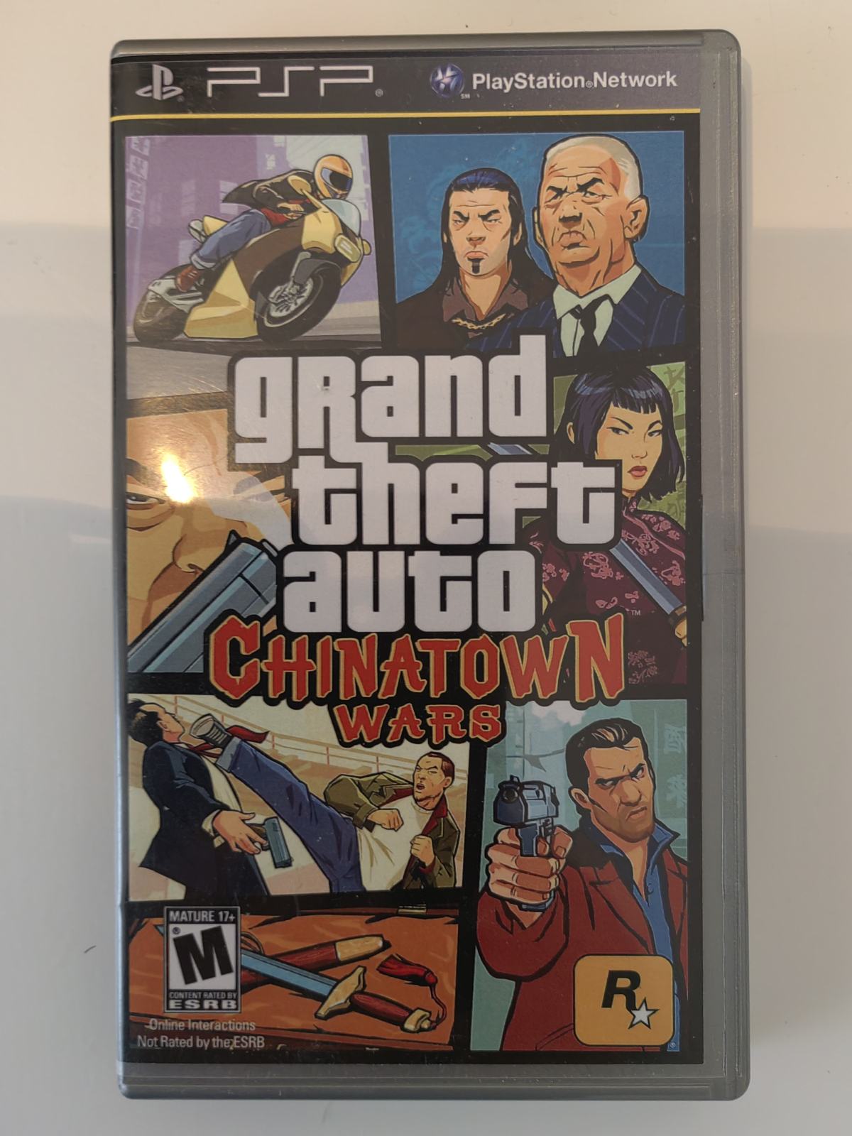 GTA Chinatown Wars PSP Sony Playstation - PAL Complet Boîte Manuel - CIB