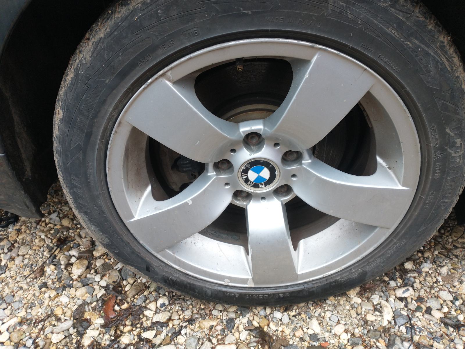 bmw 5 alu feltne aluminijasta platišča 17 col original