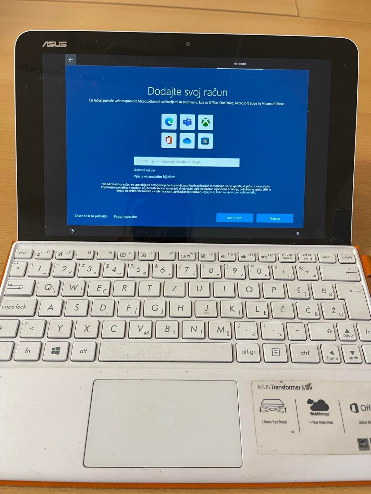 Tablette Tactile Asus Transformer d'occasion | Plus que 4 exemplaires à