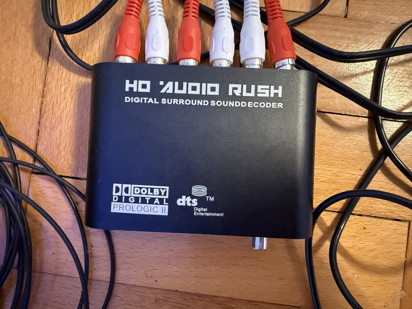 5.1 CH audio decoder SPDIF Coaxial to RCA DTS AC3