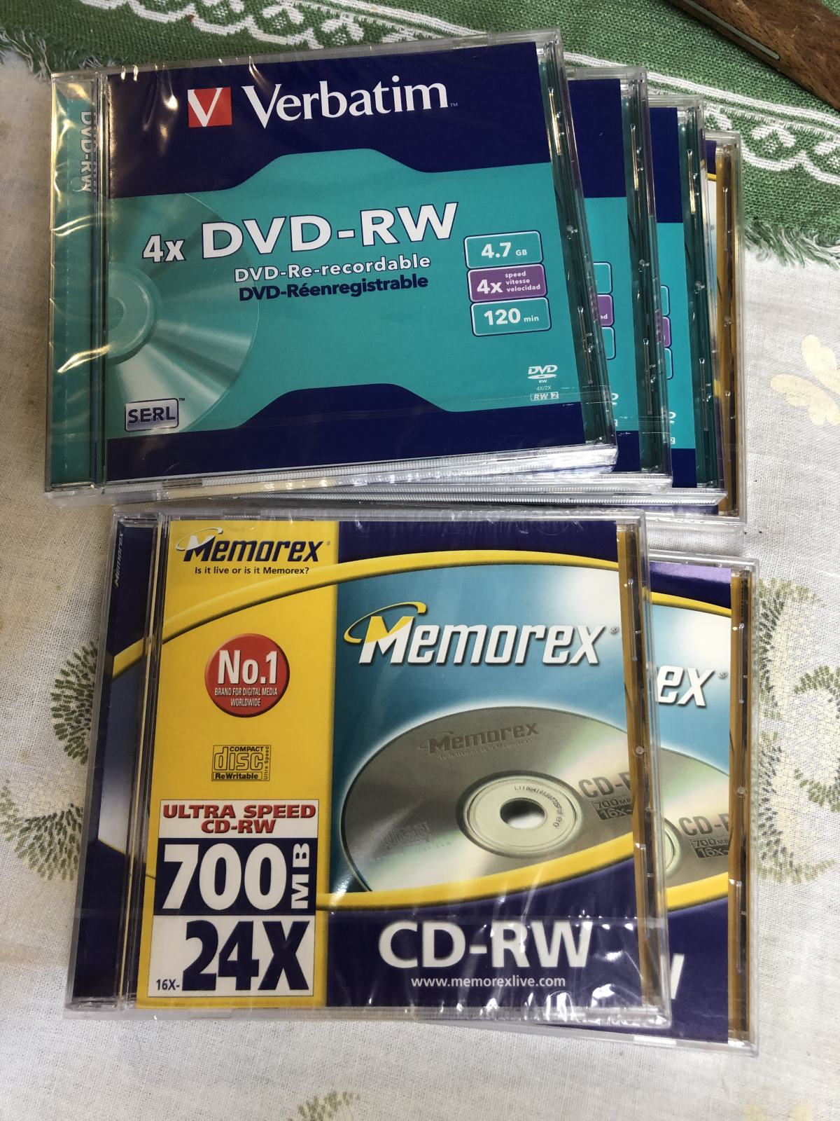 CD-R, CD-RW, cedeji