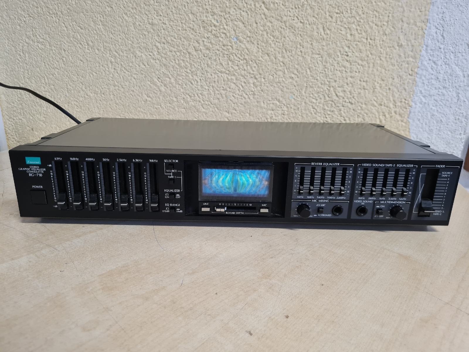 Sansui - RG-710 - Égaliseur graphique stéréo