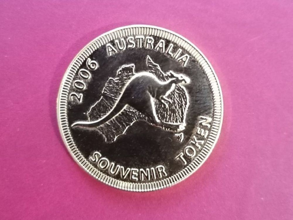 Kovanec: spominski Token Australia Sydney 2006