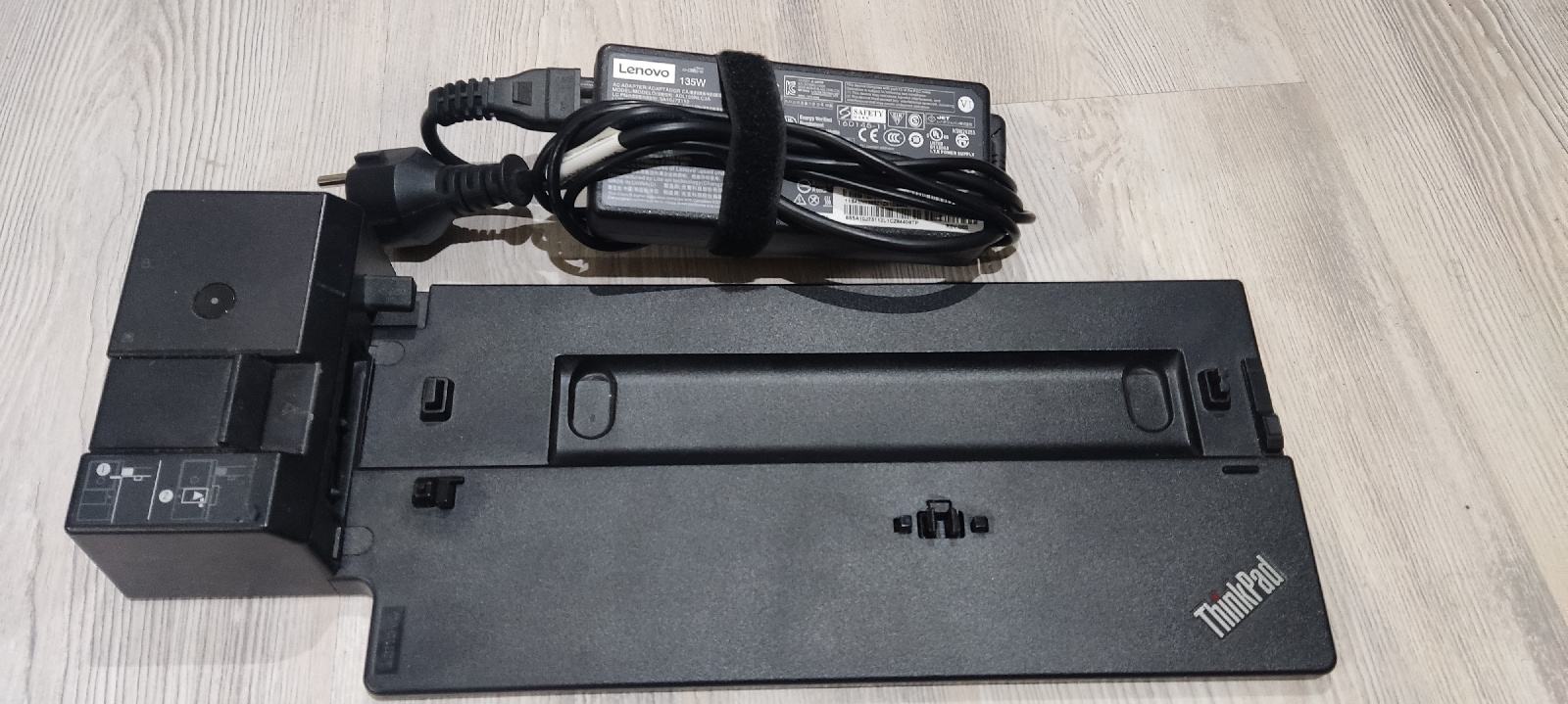 LENOVO Pro Dock 40AH – Voor ThinkPad T480/T490/X280, Incl. 135W Voeding (gereviseerd)