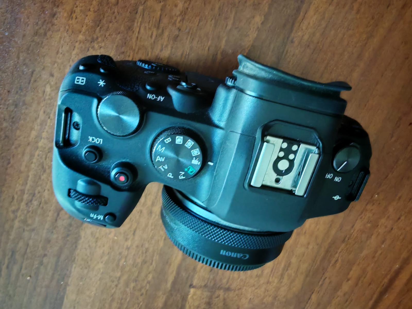 Canon R6 + adapter