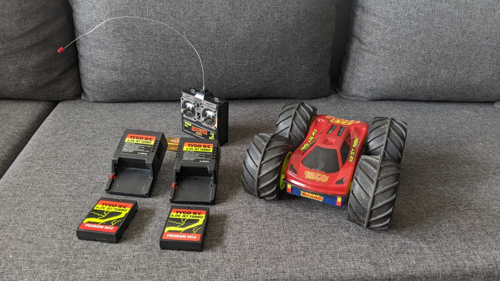 Jet Turbo Tyco Rebound 4x4 Rc Car Tyco R C Rebound
