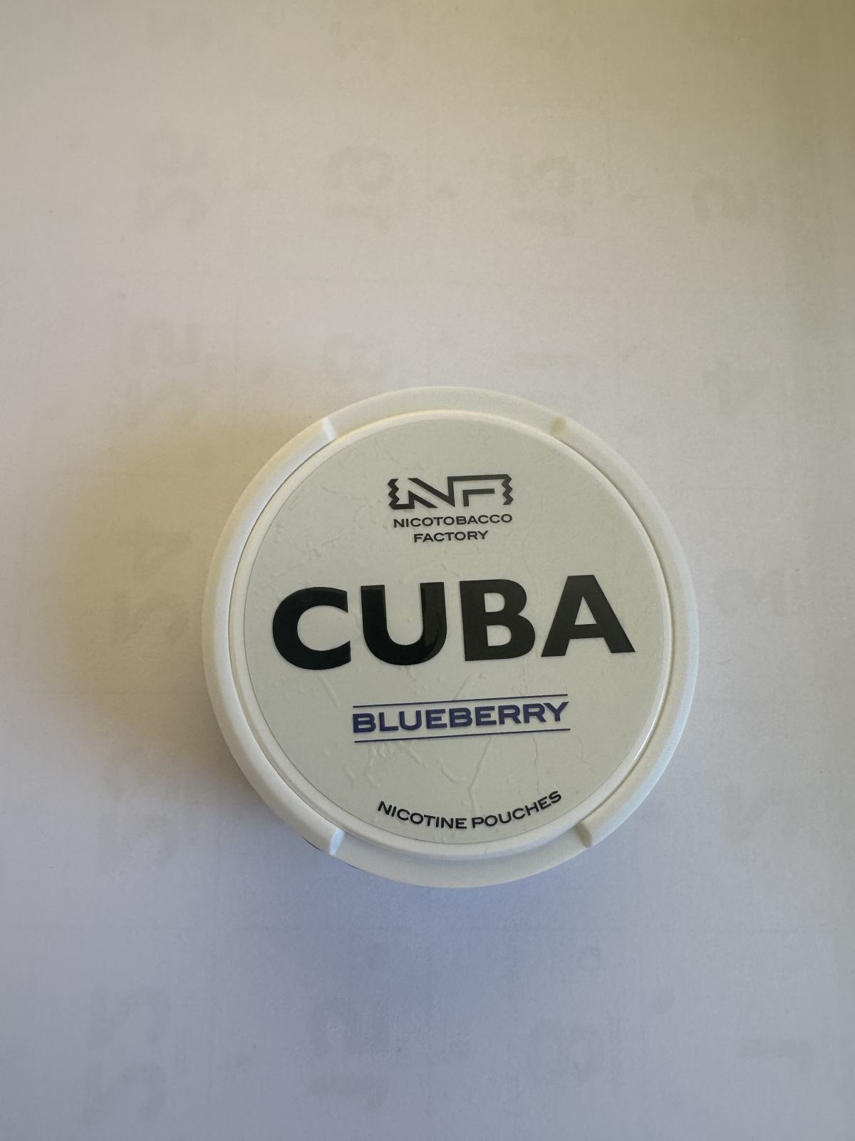 Nikotinske vreke / snus / fuge Cuba Blueberry