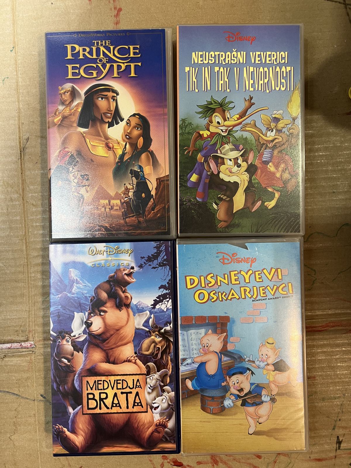 Disney risanke videokasete VHS