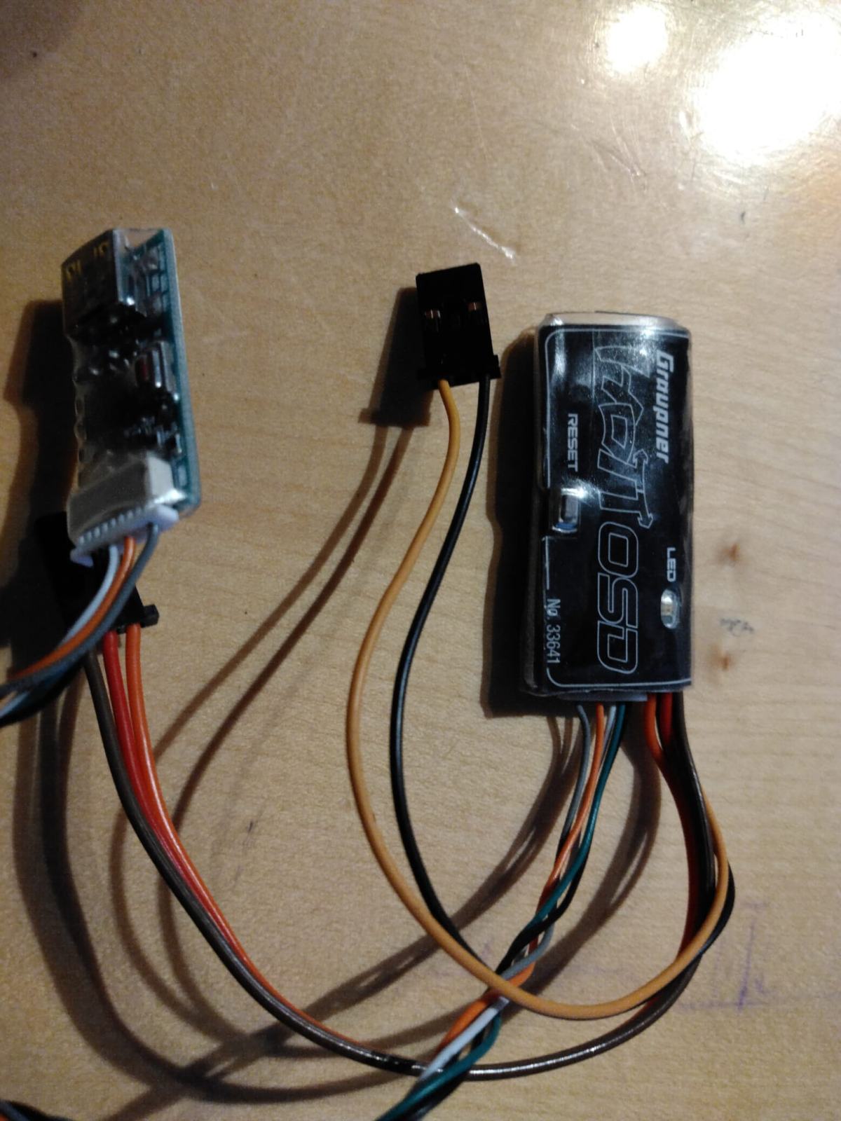 Graupner 33641 OSD Indicator for Hott Black