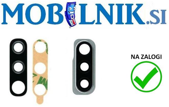 Staklo kamere za Samsung A505/A50 2019 komplet crni