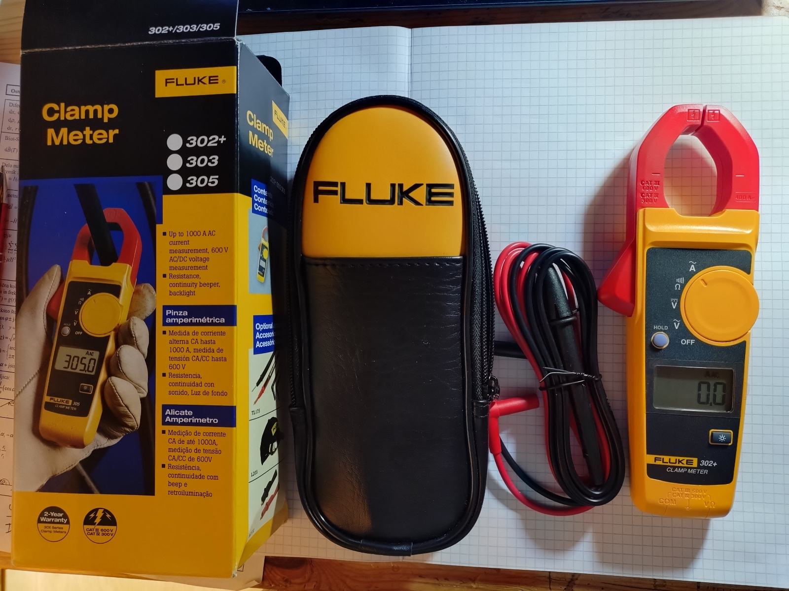 Slika Feluke FLUKE 302+ tokovne klešče