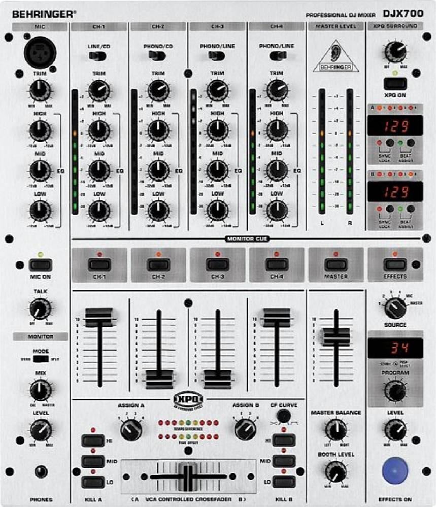 Behringer DJX 700 - Instruments de musique