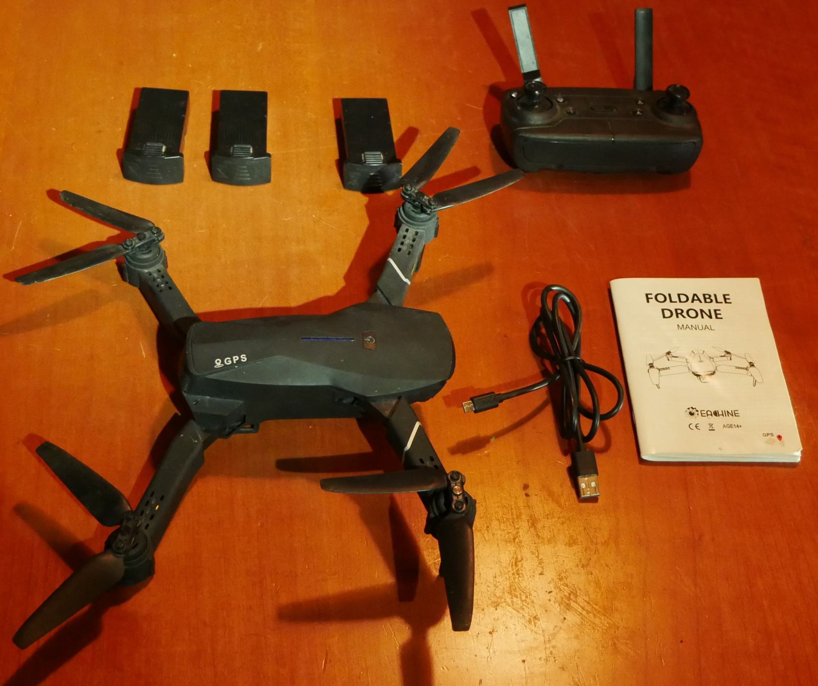 Dron Eachine E520S GPS WIFI 1080P HD Camera