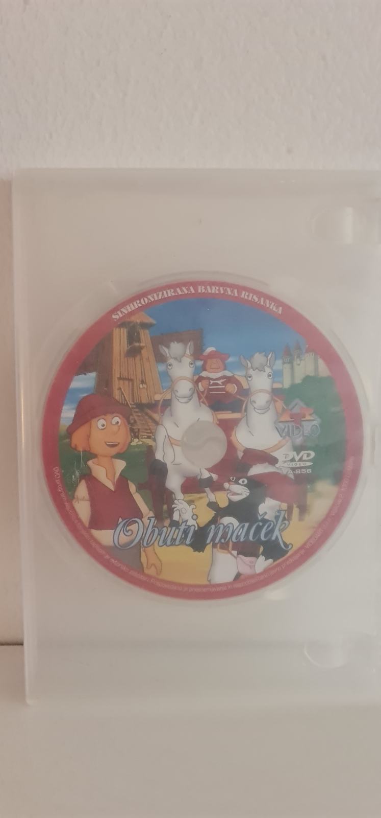 Pouk Risanka { OTROŠKO - RISANKA } DVD Obuti maček
