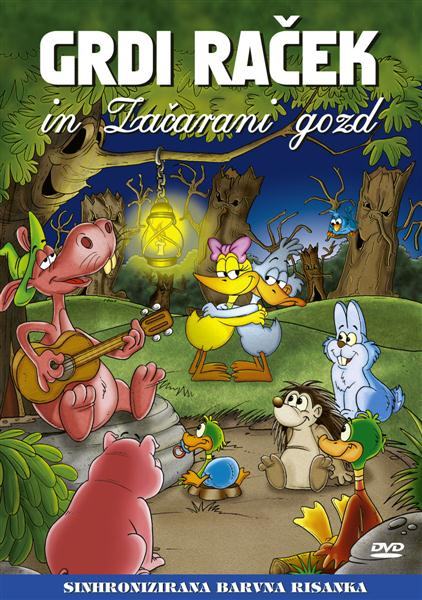 Gryne Rasik TRI RISANKE NA ENEM DVD GRDI RAČEK DEČEK IZ DŽUNGLE ČEBELICA MAJA