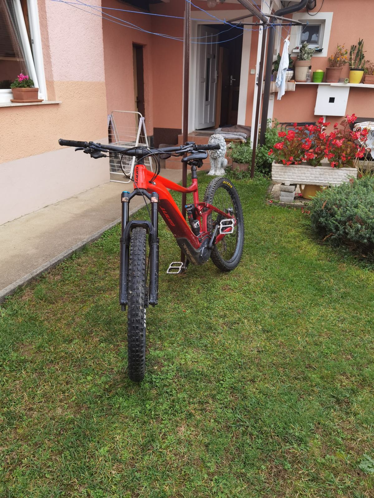 Copri Batteria Di Protezione Rosso Per E-bike GIANT REIGN E+ 1 PRO 2020 - Originale - Foto 4