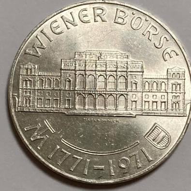 SREBRNIK 25 schillinG- Avstrijski šiling ⚜️