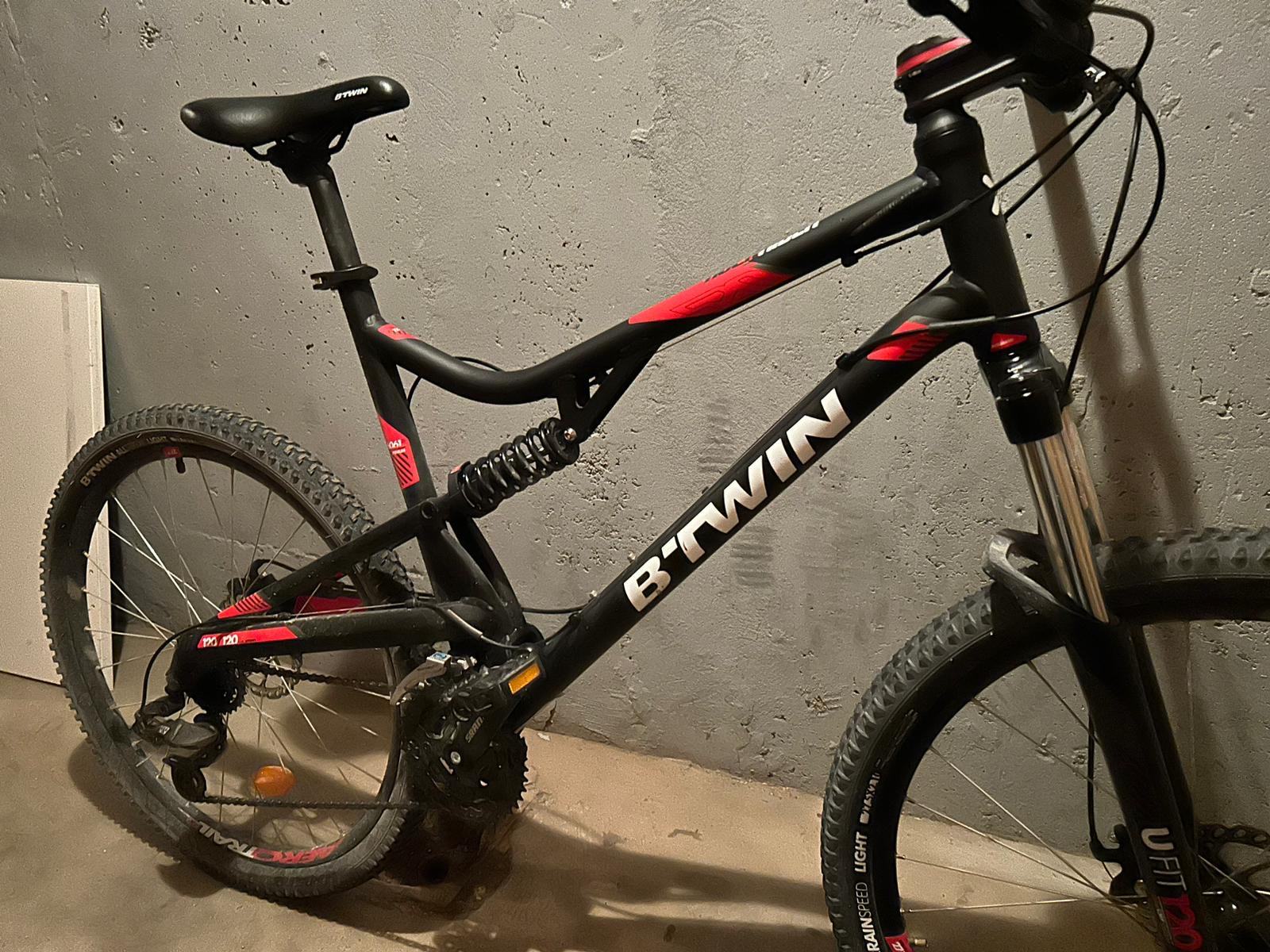 B Twin Rockrider 520 S Fully Test Gorsko kolo BTWIN Rockrider 520 S