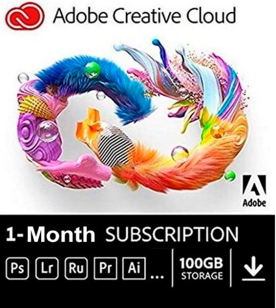 Adobe Creative Cloud Pro (3-Mesečna Naročnina)