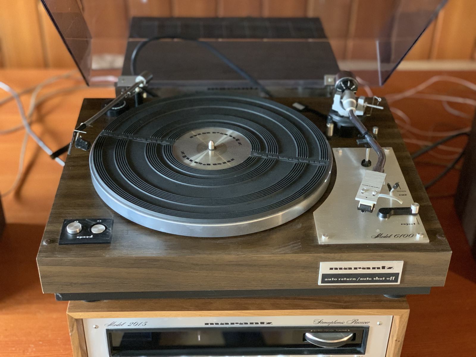 Platine Vinyle Marantz 6100 – Hi-Fi D'occasion, Testée Et En Parfait état