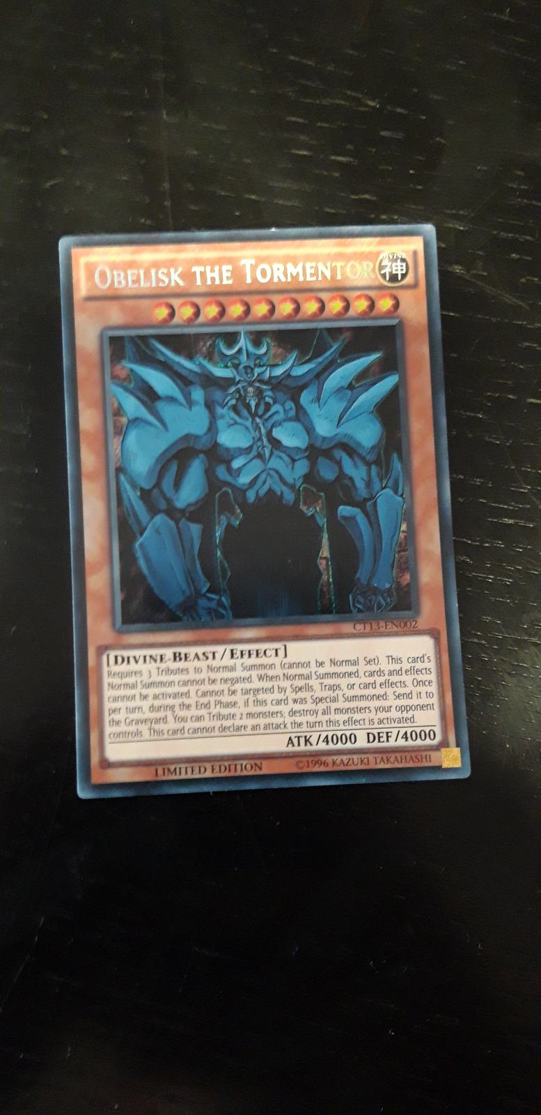 Yu gi oh OBELISK THE TORMENTO