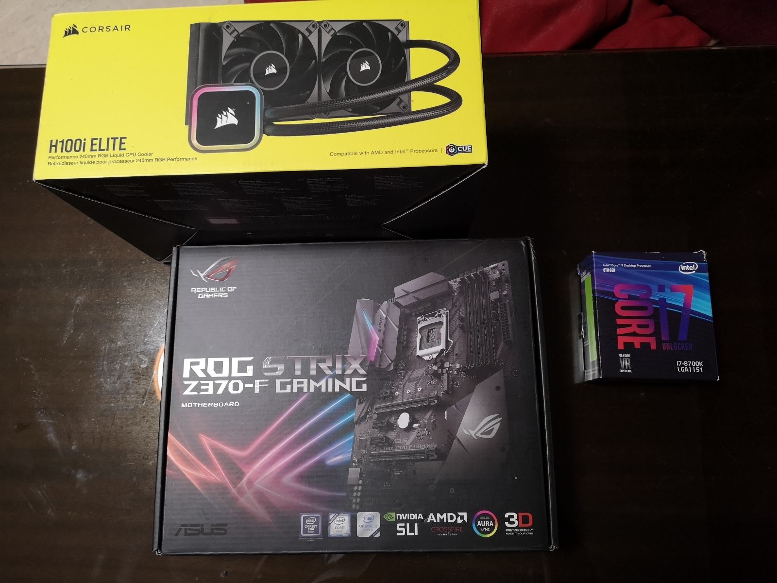i7 8700k ROG STRIX Z370 GAMING DDR4 32G ROG STRIX Z370-G GAMING