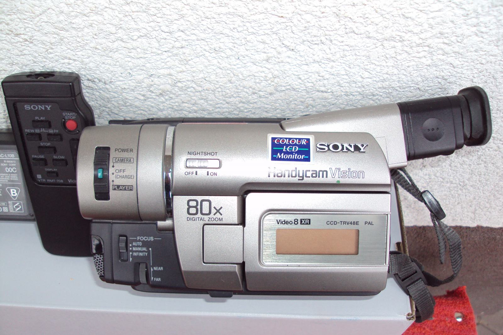 Mode d'emploi Sony CCD-TRV48E (Français - 124 des pages