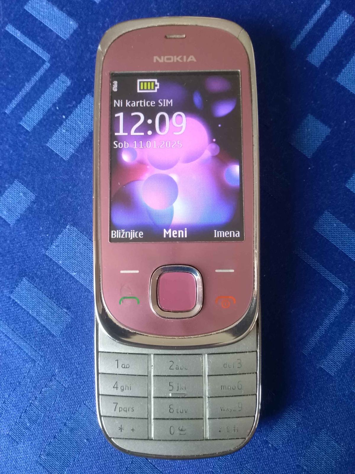 Téléphone Mobile Nokia 7230 - Noir - Occasion Fonctionnel