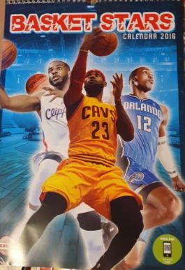 KOLEDAR NBA 2016 THROWBACK (MEMORABILIA)