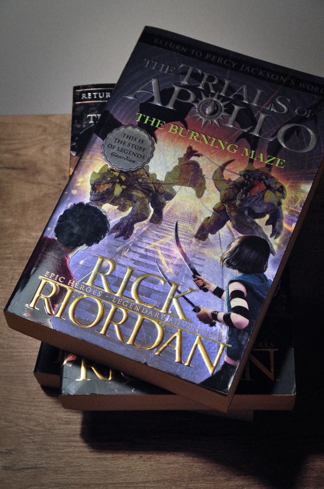 The Trials of Apollo - The Burning Maze, Rick Riordan