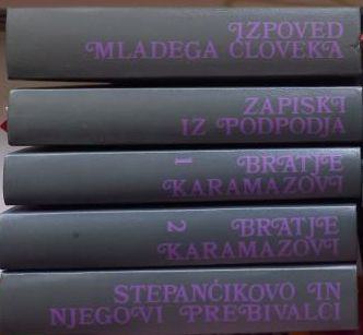 DOSTOJEVSKI, ZBIRKA10 KNJIG, ali posamezne knjige