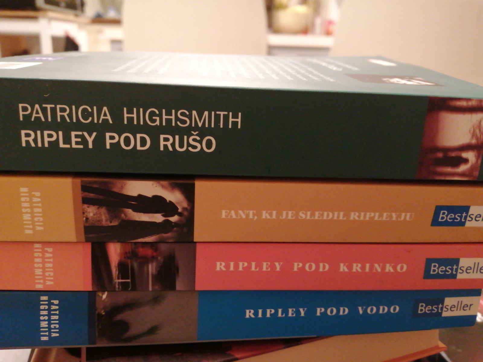 Patricia Highsmith Ripley 4 knjige