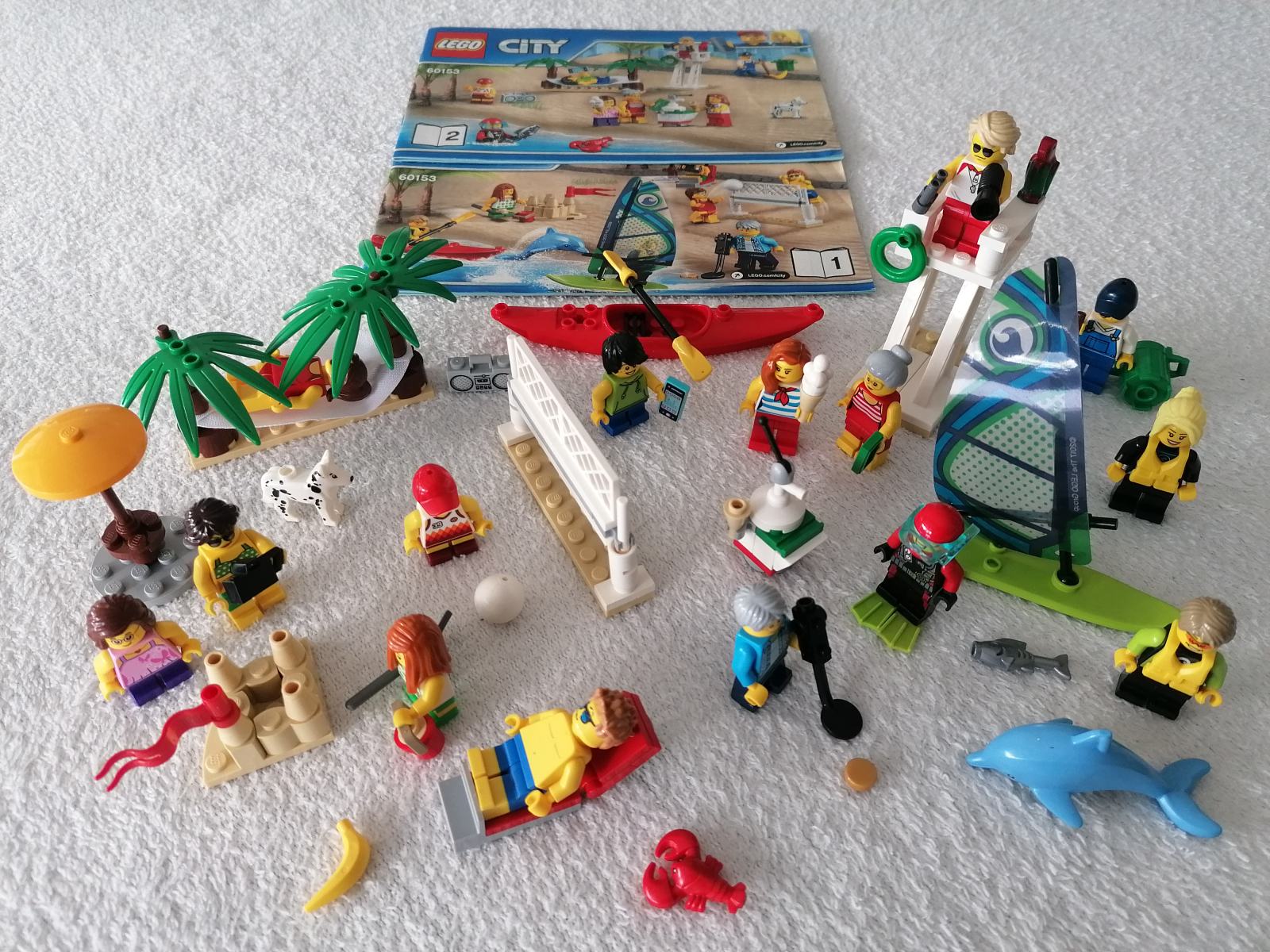 Lego Set Lego Beach People Pack Lego Set 60153 LEGO CITY 60153