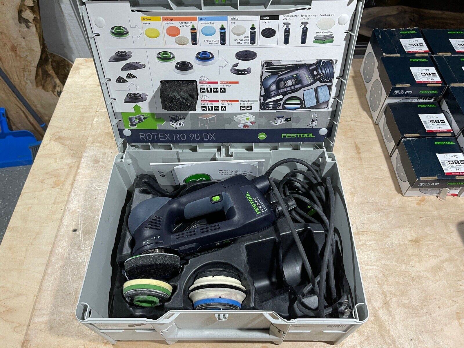 Festool Rotex RO 90 DX FEQ - kompletna oprema