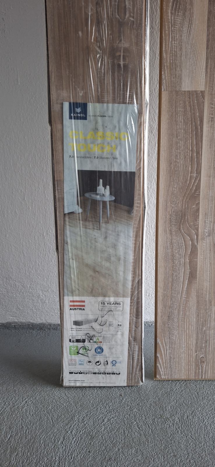 1 Paket Laminat Wieviel Qm