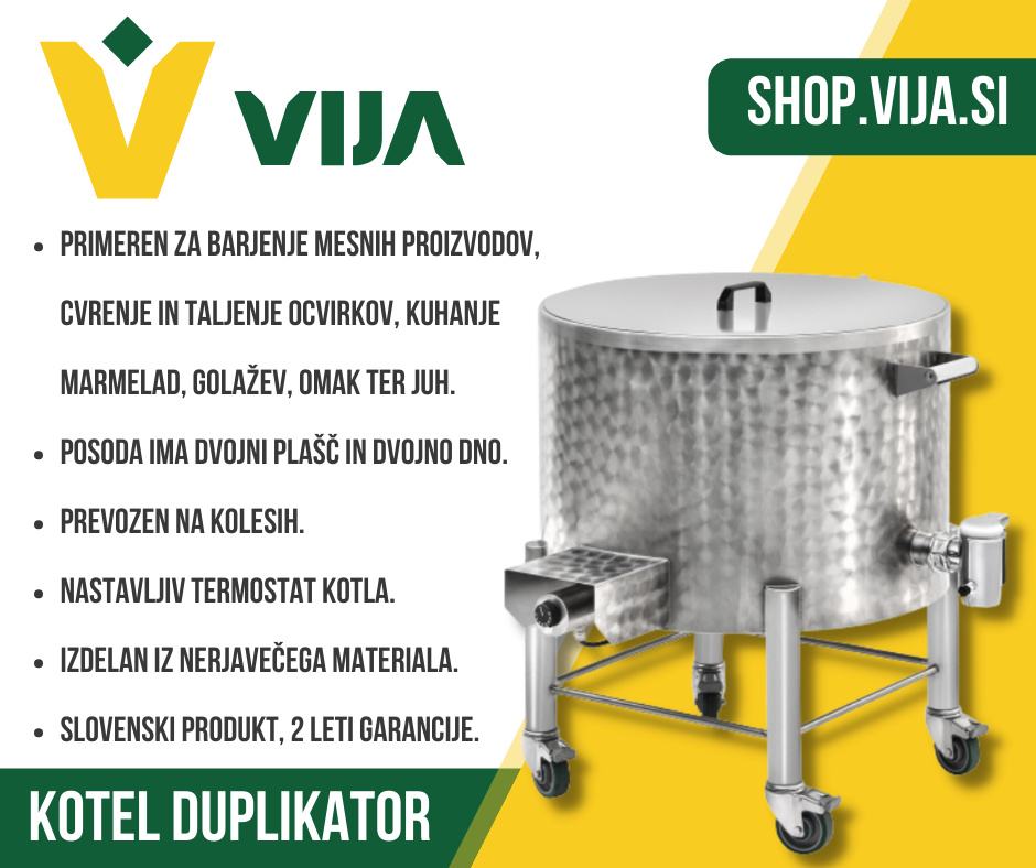 MESARSKA OPREMA KOTEL DUPLIKATOR VIJA