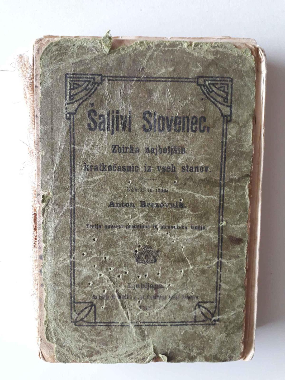 ANTON BREZOVNIK, ŠALJIVI SLOVENEC, 1914