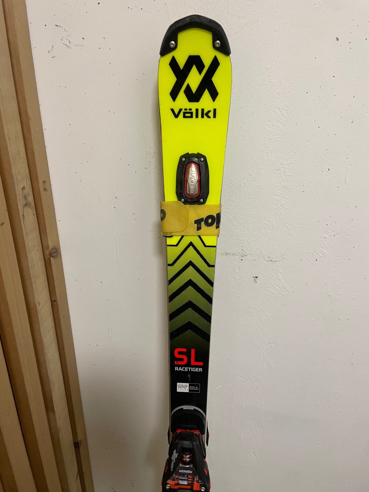 Völkl Racetiger SL 155 World Cup Ski | Volkl Racetiger Speedwall