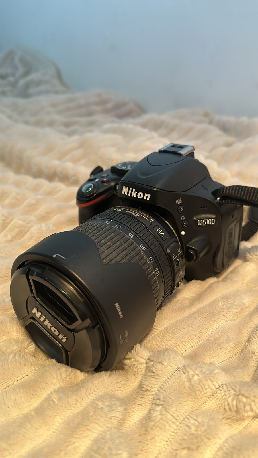 Nikon D5100 + Objectif 18-105 Mm + Chargeur - Occasion
