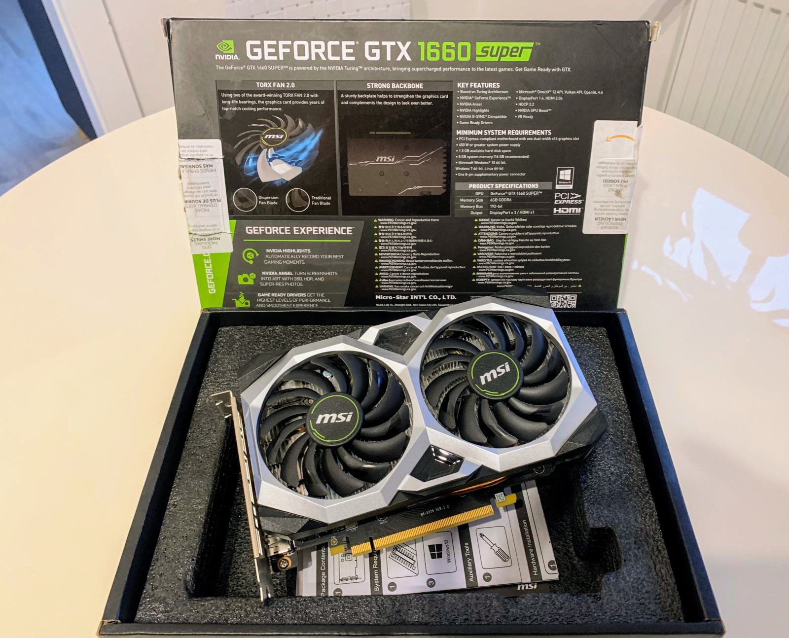 Msi Rtx 1660 Msi Geforce Gtx 1660 Msi 1660 Super Ventus Review Msi